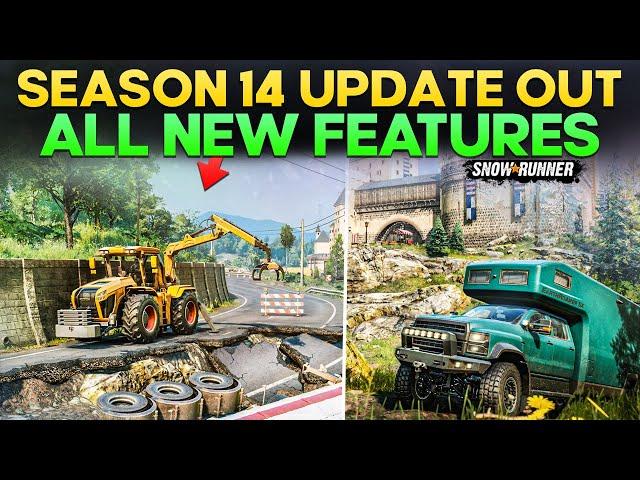 New Season 14 Update Out All New Features and Content in SnowRunner Everything You Need to Know