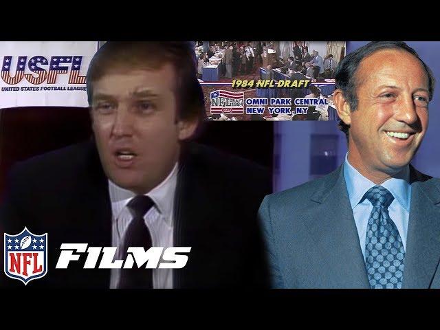 USFL vs. NFL 1984 NFL Draft WAR | NFL Draft Stories