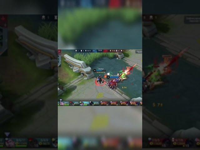 ВОТ КАК НУЖНО ТАЩИТЬ КАТКИ! ИДЕАЛЬНАЯ КОНТРАТАКА! ГРЕЙНДЖЕР MOBILE LEGENDS #shorts