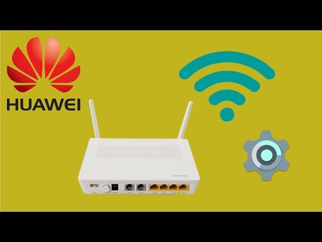 ONT Huawei HG8245H - configuração avançada da rede wireless