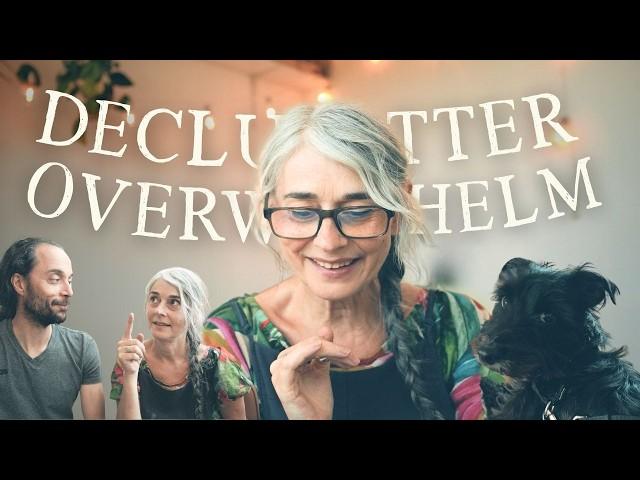 Finally Facing my Declutter Overwhelm feat; James and Jeffy! & Artist's Etsy Shop behind the scenes