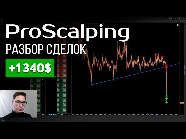 ТРЕЙДИНГ КРИПТОВАЛЮТ. PROSCALPING. РАЗБОР СДЕЛОК. BINANCE