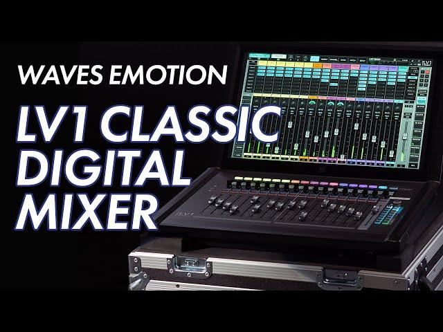 Unveiling the Waves eMotion LV1 Classic Digital Mixer | Full Compass Spotlight