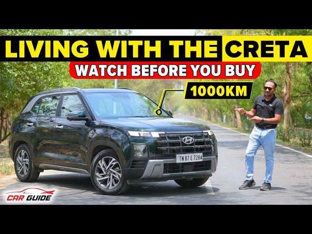 2024 Hyundai Creta Long Term Review with Real Mileage & Safety | ADAS Features | Tata Curvv Rival 