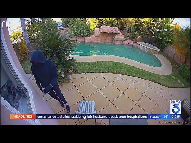 Burglars target same upscale Encino home twice in 3 days