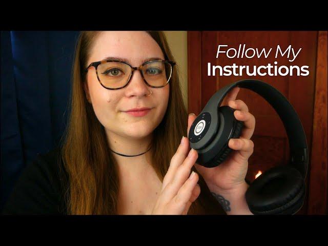 Follow My Instructions Experiment (Eye Tests, Hearing Tests, Neuro Tests)  ASMR Roleplay