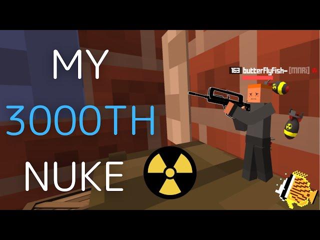 Dropped My 3000th Nuke On Hacker (+settings)[Krunker.io]