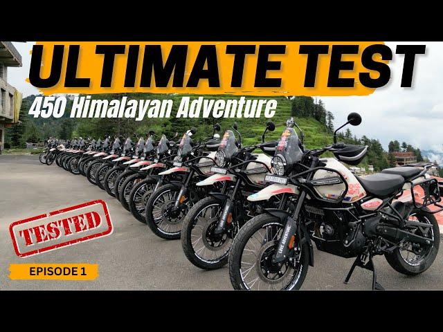 Royal Enfield Himalayan 450: A True Test of Adventure?? (Episode 1)