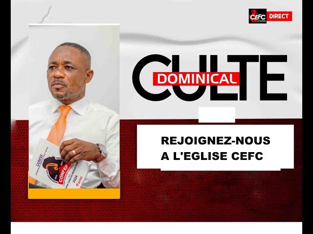 CULTE D'ADORATION ET D'ACTION DE GRACE DU DIMANCHE 17 NOVEMBRE 2024