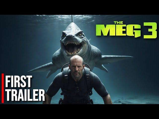 THE MEG 3 : PRIMAL WATERS - TEASER TRAILER (2025) - CONCEPT (4k)