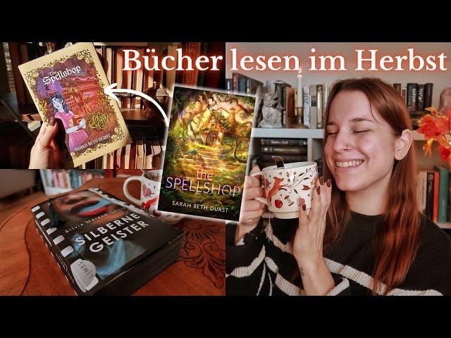 Lese-Vlog mit Cozy Fantasy & Geistern aus Horror Filmen| The Spellshop & Silberne Geister