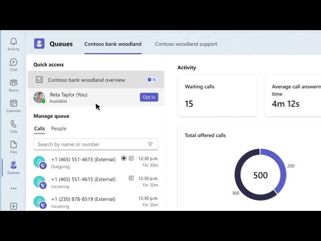 Introducing the Queues app for Microsoft Teams