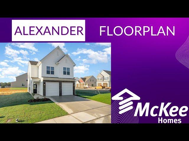 Alexander Floor Plan by McKee Homes