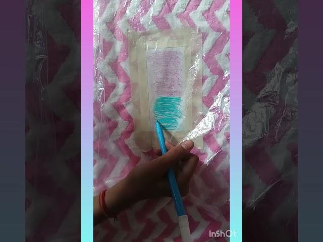how to make a bookmark  in a easy way #shortvideo #attractive video #crafter