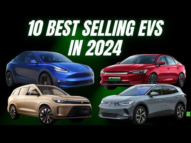 10 best selling electric cars in the world in 2024  ELECTRIC CAR NEWS 2024 @NewsListWorld