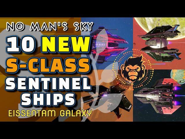 10 BEST S-Class Sentinel Ship Locations Unveiled | EISSENTAM | No Man's Sky ADRIFT