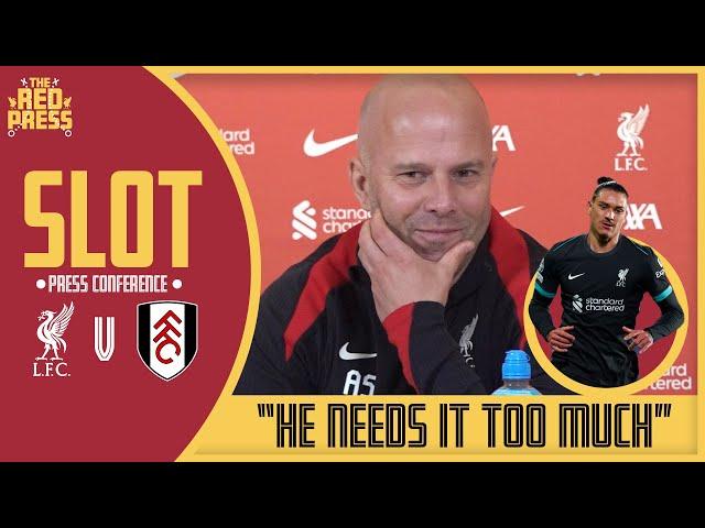 "He needs it TOO MUCH!" | Slot on the Nunez goal drought