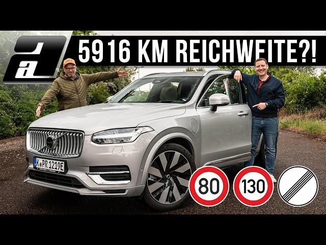 2024 Volvo XC90 T8 (455PS, 709Nm) | 1,2 Liter auf 100km?! | VERBRAUCHTEST