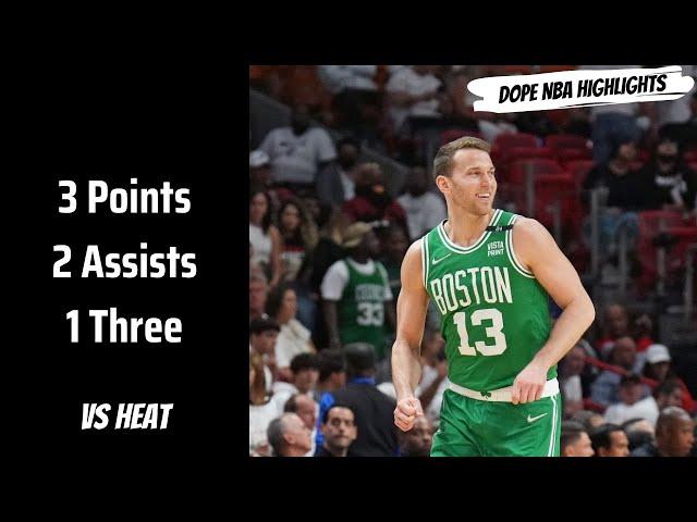 Nik Stauskas 3 PTS, 2 AST, 1 Three vs #1 Heat - PO G2 - May 19, 2022