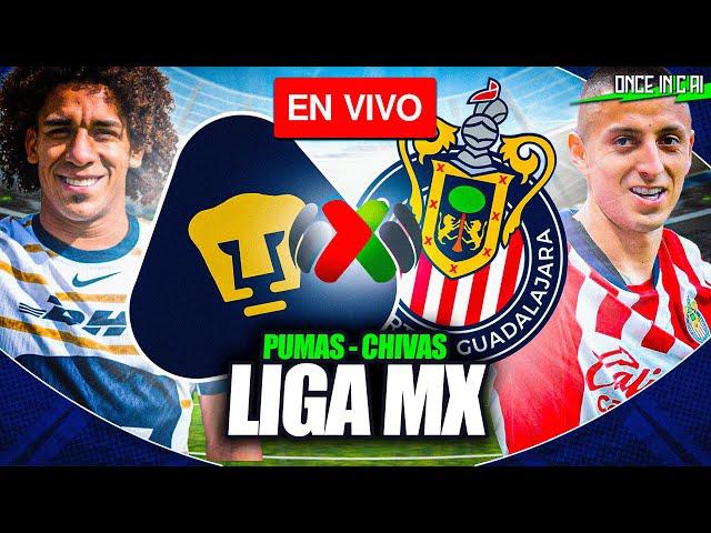 ASÍ FUE LA VICTORIA de CHIVAS SOBRE PUMAS en la LIGA MX ¡JORNADA 10!