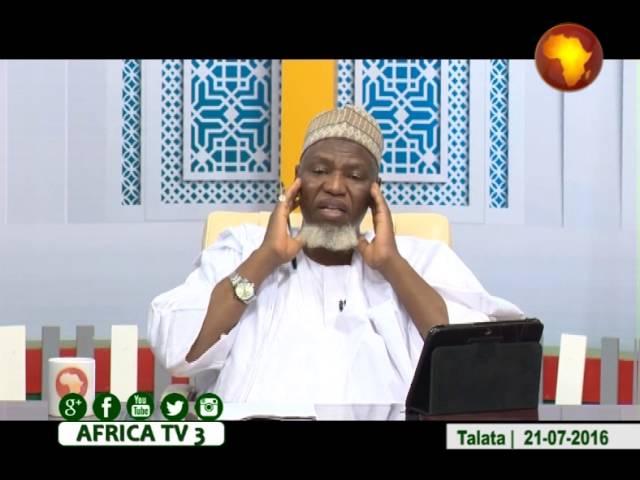 AFRICA TV 3 # SHIRIN : FATAWA TARE DA Dr. Muhammad Sulaiman Adam 21 06 2016