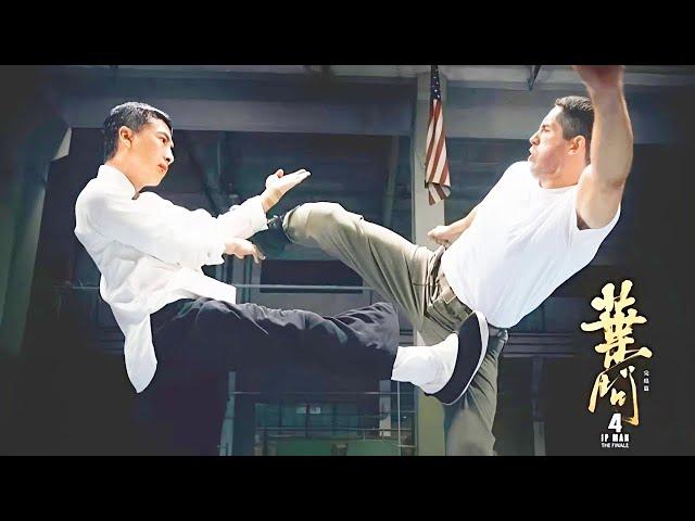 Ip Man engages in Hand To Hand Combat with U.S Marine Karate Corps & Chinese Martial Arts Community