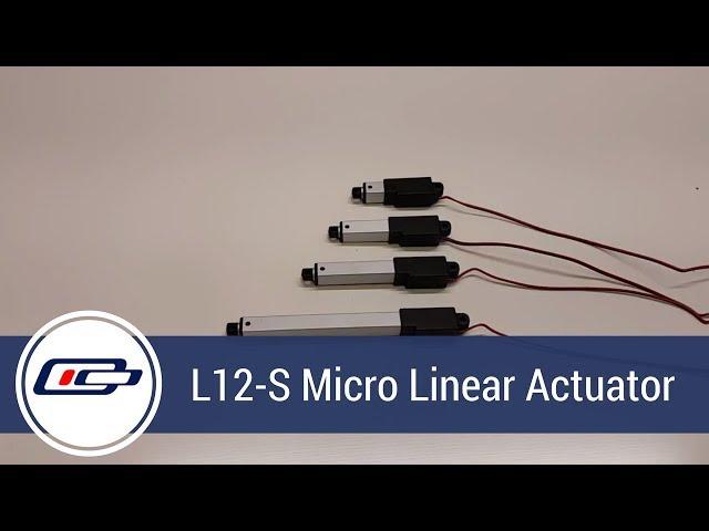 L12-S Micro Linear Actuator Product Overview