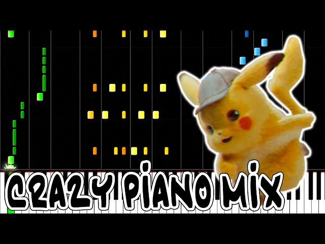 Crazy Piano Mix! DETECTIVE PIKACHU DANCE