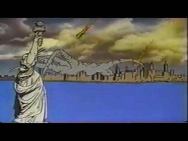 Banned anti-Jehovah's Witness cartoon describing their beliefs (1980s)