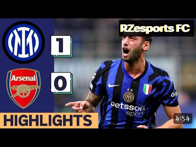 Arsenal vs Inter Milan Extanded Highlight| All goals | Champions League Round 4