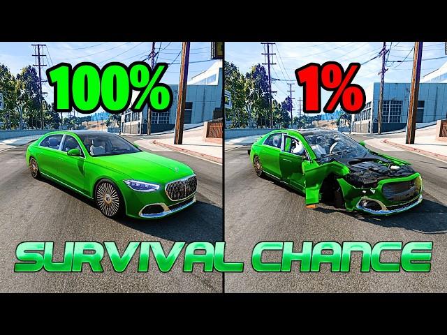 Realistic Survival Chance Crashes #28 | BeamNG.drive