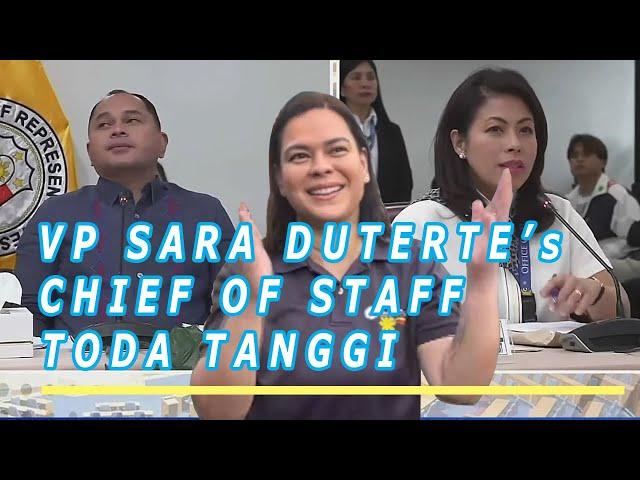 VP Sara Duterte's CHIEF OF STAFF TODO TANGGI | 