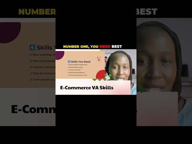 Skills required for an ecommerce virtual assistant