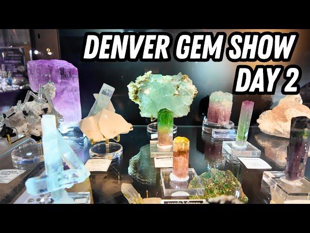 Denver Gem Show Day 2 | Crystal Shop With Me!