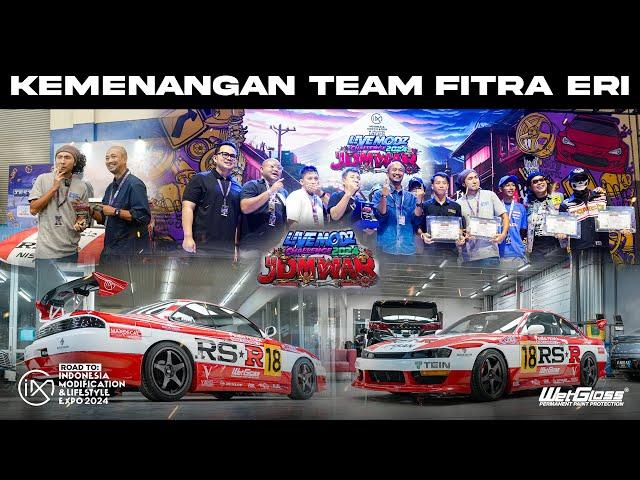 KEMENANGAN TEAM FITRA ERI LIVEMODZ CHALLENGE 2024 JDM WAR