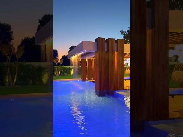 How do you create luxury that feels effortless?  #pool #backyarddesign #luxury
