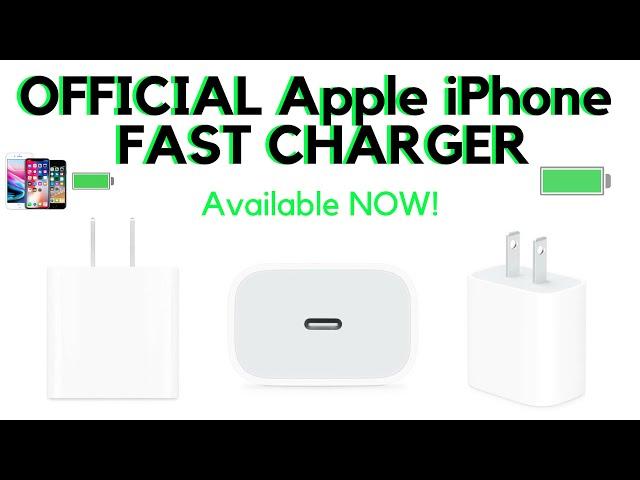 Apple's 18W Fast Charger is Available NOW for iPhone!