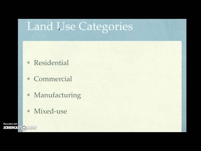 Land Use Planning Tools