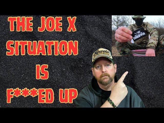 WE NEED TO TALK ABOUT THE JOE X SITUATION | I'M SO DISAPPOINTED IN THE KNIFE COMMUNITY! @joex