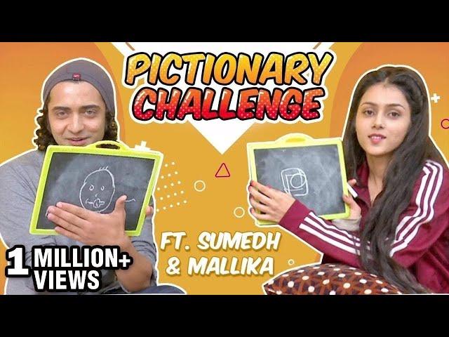 Sumedh Mudgalkar And Mallika Singh a.k.a Radha And Krishna Take Pictionary Challenge | Radhakrishn