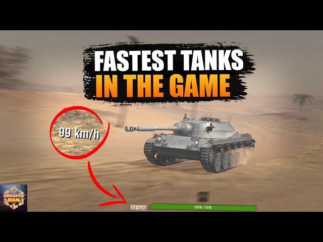 Top 6 Fastest Tanks in Game - Best Light Tanks in WoT Blitz