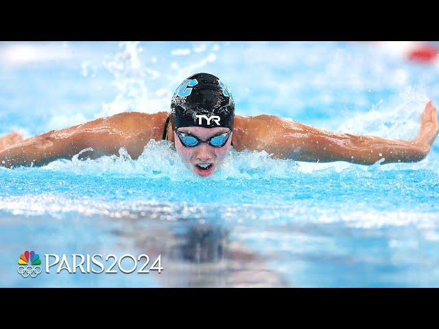 Torri Huske glides past Regan Smith for 100 fly title in Westmont | NBC Sports