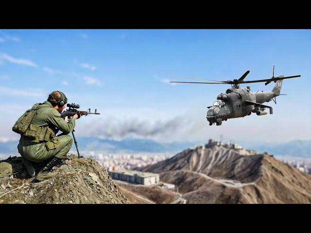 SNIPER vs Helicopters! Sniper hit the Russian Helicopters with an accurate shot