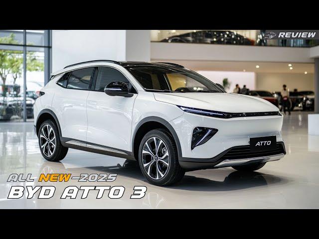 2025 BYD ATTO 3: Breaking Boundaries in Electric SUVs!