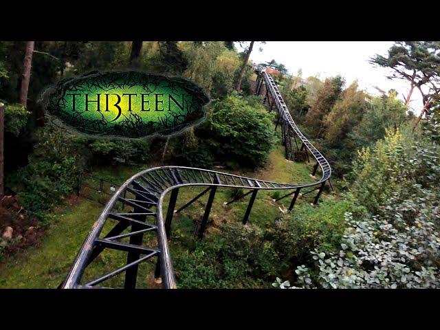 Th13teen [4K] Multi-Angle On Ride POV - Alton Towers Resort