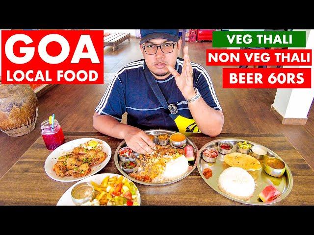 Goa's Famous Fish Thali & Seafood - By The River, From 150Rs | Local Goan Food | Goa Vlog | GOA 2022