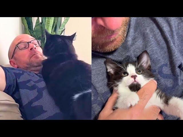 Husband Who Hated Cats, Becomes Crazy Cat Dad 