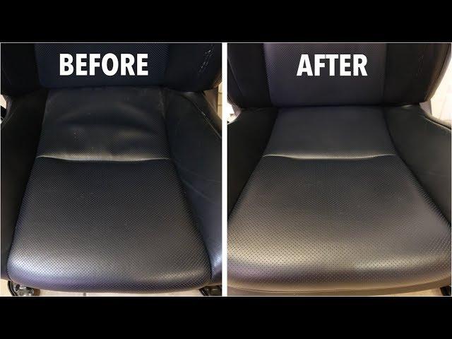 How To: Clean and Get Rid of Sagging Leather Seats!