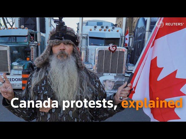 Canada trucker protests explained