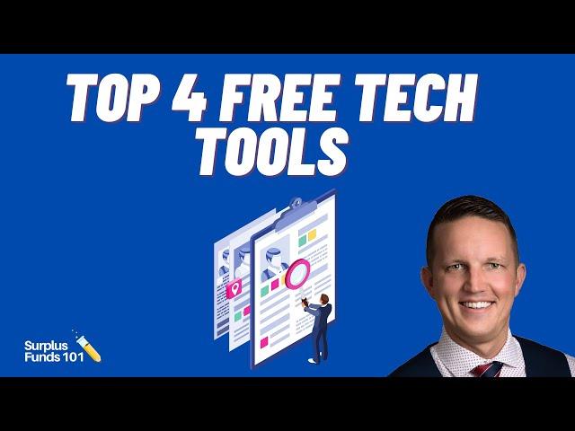 Surplus Funds 101 Tutorial: Top 4 FREE Software Platforms For Your State Funds Business